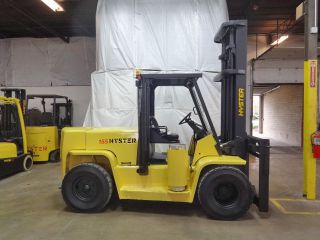 2005 Hyster H155xl2 15500lb Dual Drive Pneumatic Forklift Lpg Lift Truck Hi Lo photo