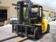 Hyster Forklift 19,  000lbs Diesel Power Turbo Charged Fork Positioner Forklifts photo 2