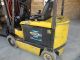 Yale Erc050 Ele 48 Volt Forklift Lift Truck 5,  000 Lbs 4 - Stage 259 