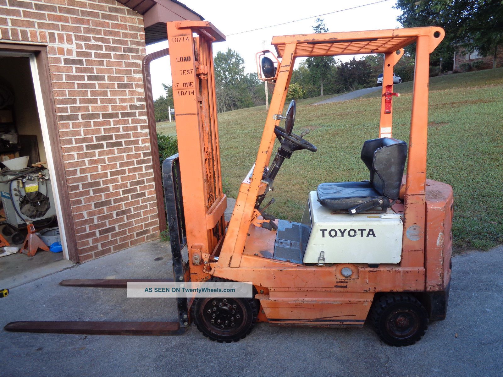 Toyota 42 - 3fgc15 Cushion Tire Forklift 960 Hours Forklifts photo