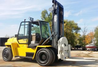 Yale Pneumatic Gp360eb 36000lb Full Cab With Heat Forklift Lift Truck photo