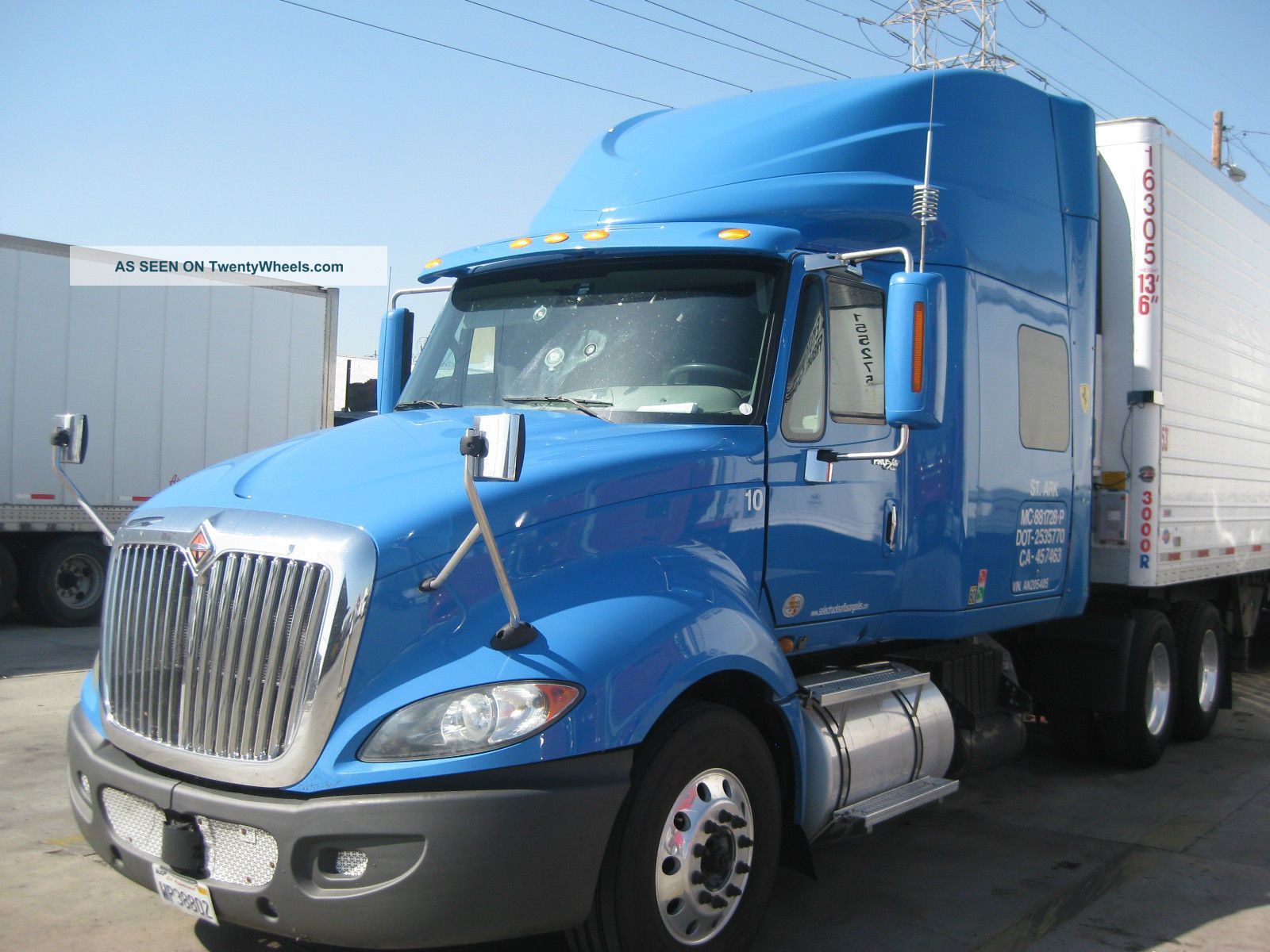 2010 International Pro Star Eagle Sleeper Semi Trucks photo