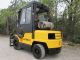 Hyster H60xm Forklift Lift Truck Hilo Fork,  6000lb Cap,  Solid Pneumatic Tire Forklifts photo 2