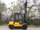 Hyster H60xm Forklift Lift Truck Hilo Fork,  6000lb Cap,  Solid Pneumatic Tire Forklifts photo 6