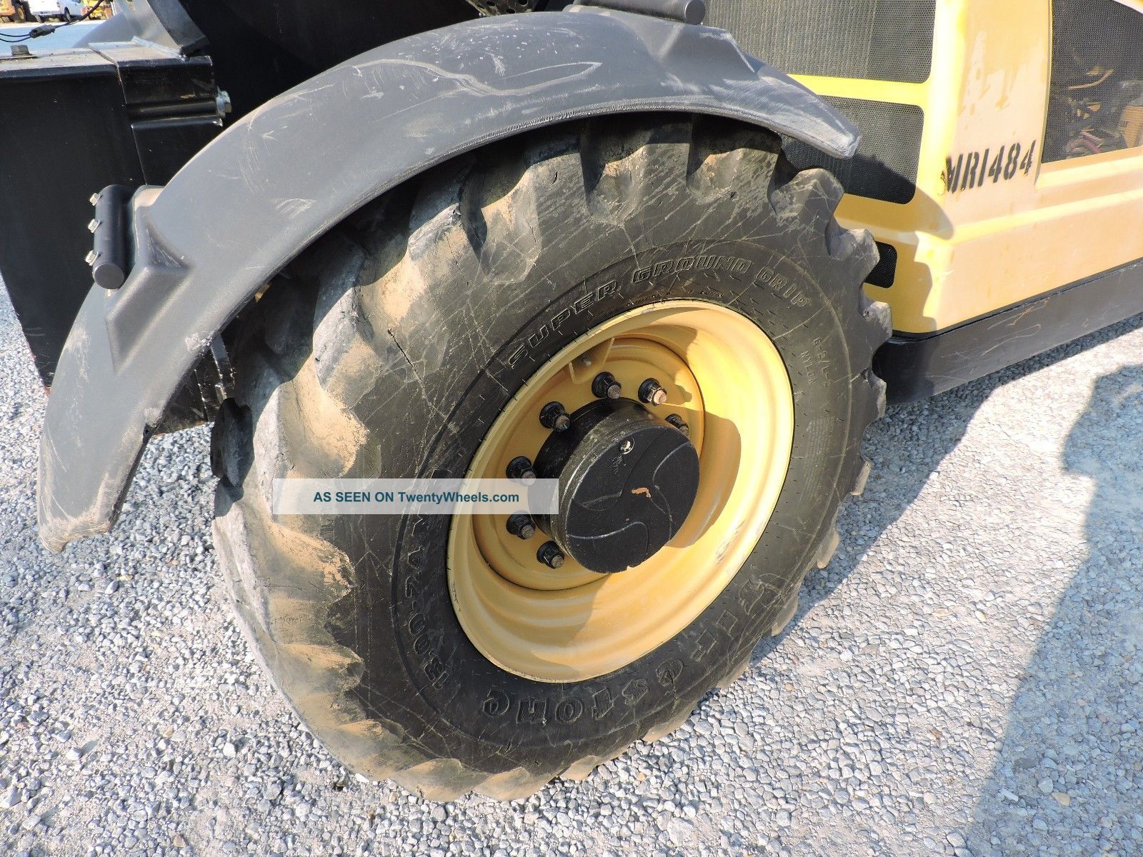 2012 Caterpillar Tl943 Telescopic Forklift Lull Very Good Foam