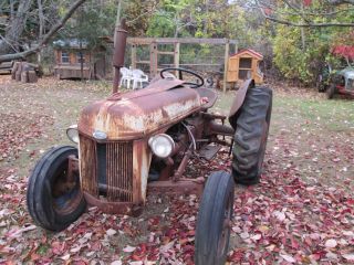 Ford 8n Antique Tractor photo