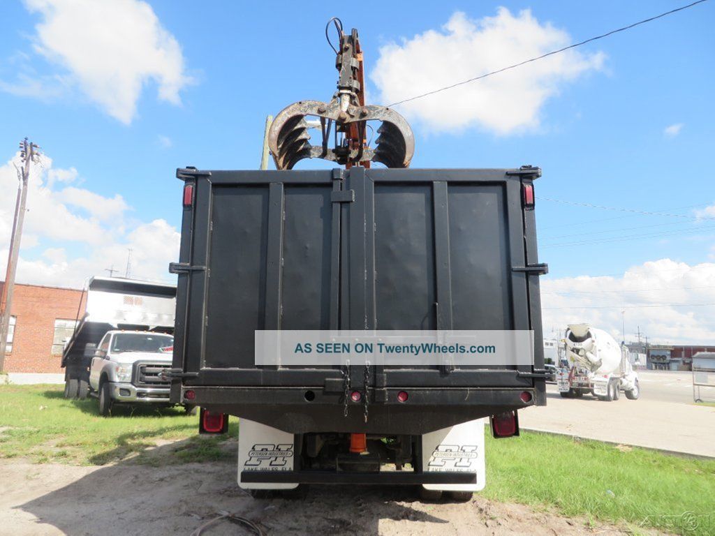 2007 Gmc C7500 Peterson Lighting Loader Tl3 Grapple Dump Truck