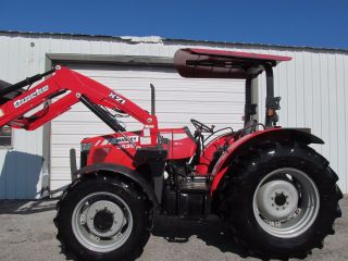 Massey Ferguson 3635 Farm Agriculture Tractor 4x4 With Canopy & Loader photo