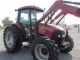Case International Jx95 Diesel Farm Tractor 4x4 With Cab & Loader Tractors photo 3