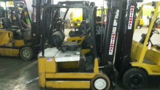 Yale 3 - Wheel Electric Sitdown Forklift Erp030tce photo