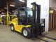 2008 Yale Gdp155vx 15500lb Pneumatic Forklift Diesel Lift Truck Hi Lo Cab W/heat Forklifts photo 1