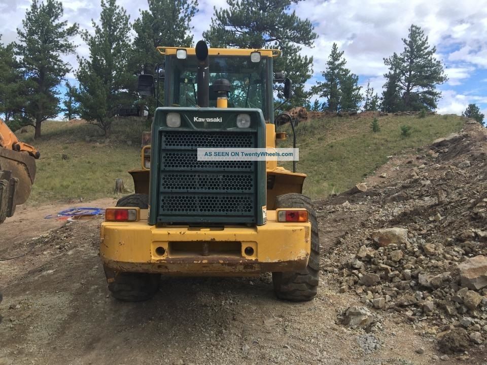 2007 Kawasaki 65zv Wheel Loader Front End Tractor Heavy Machine Equipment Wheel Loaders photo