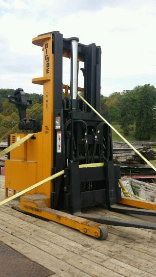 Big Joe Walkie Reach Forklift Pdr 30 - 158 Only 6 Hours photo