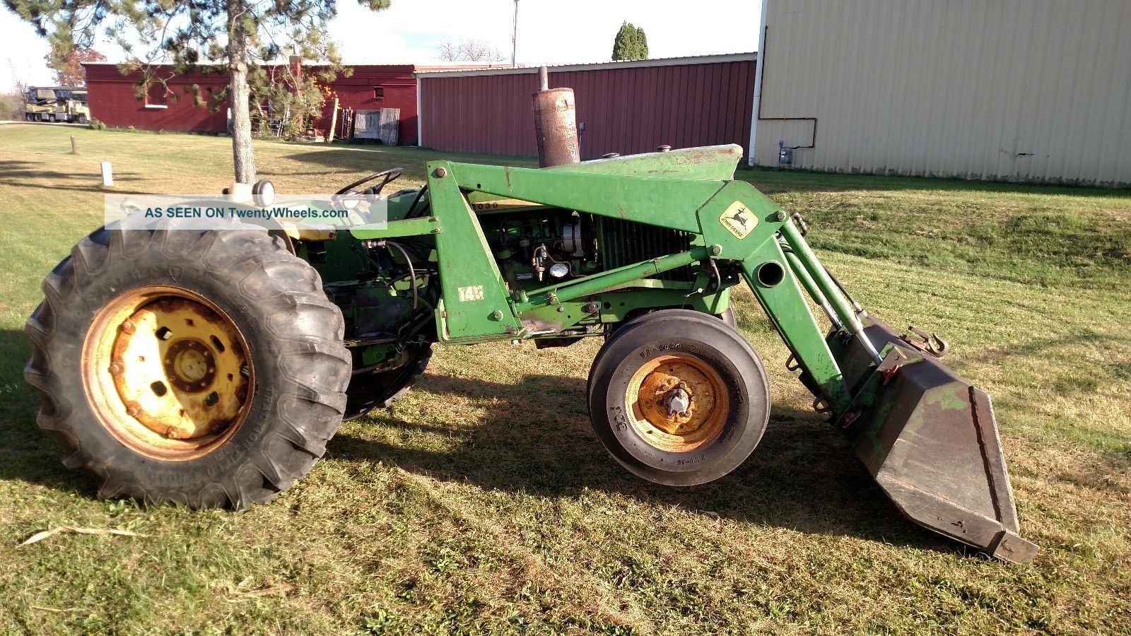 1974 John Deere 2030 Tractor W/ 145 Loader