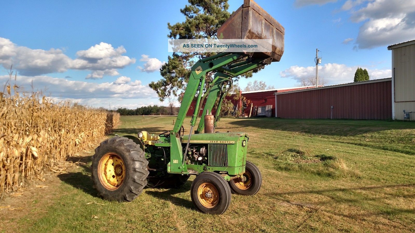 1974 John Deere 2030 Tractor W/ 145 Loader Tractors photo