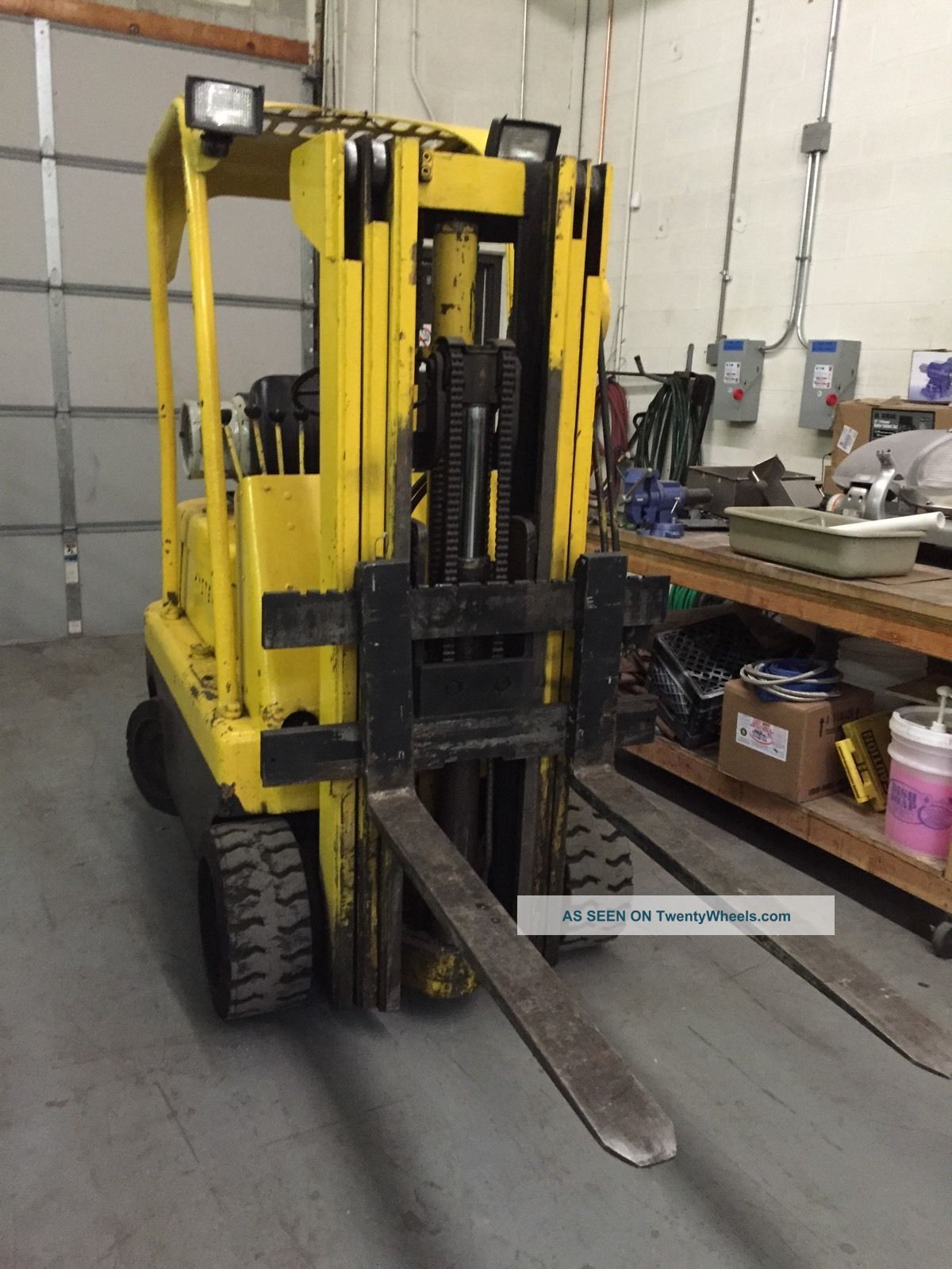 Hyster 5000 Lb / Pound Lp Propane Gas Forklift