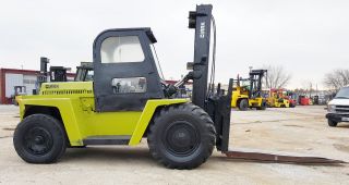 Clark Rough Terrain Chy160b 16000lb Forklift Lift Truck photo