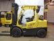 2007 Hyster H80ft 8000lb Pneumatic Forklift Lpg Lift Truck Hi Lo 96/143 Forklifts photo 3