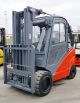 Linde Pneumatic H30t 6000lb Full Cab Forklift Lift Truck Forklifts photo 2