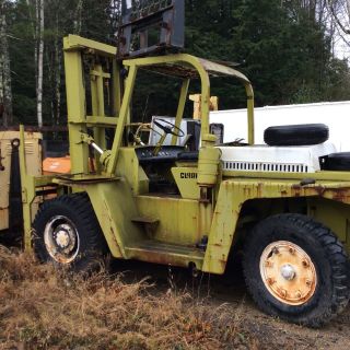 Clark Forklift Chy - 160 16,  000lb Needs Work photo