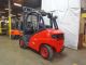 2005 Linde H50d 11000lb Pneumatic Forklift Diesel Lift Truck Cab W/ Heat Hi Lo Forklifts photo 3