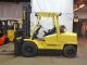 2005 Hyster H100xm 10000lb Pneumatic Forklift Lpg Lift Truck Hi Lo Tow Truck Forklifts photo 2
