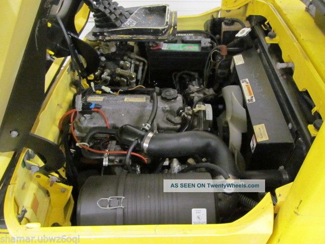 2004 Hyster S60xm 6 000 Lb Forklift Lp Gas Three Stage