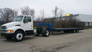 2001 30ft Trail - Eze Hydroulic Dovetail Equipment Trailer photo