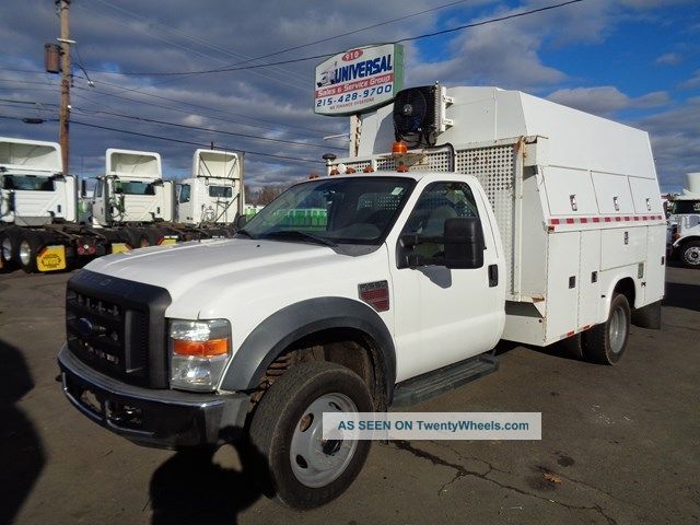 2008 Ford F550 Service Utility Truck 6.  4l Turbo Diesel Utility / Service Trucks photo