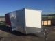 2015 7 X 16 All Aluminum V Nose Enclosed Motorcycle Trailer Trailers photo 1