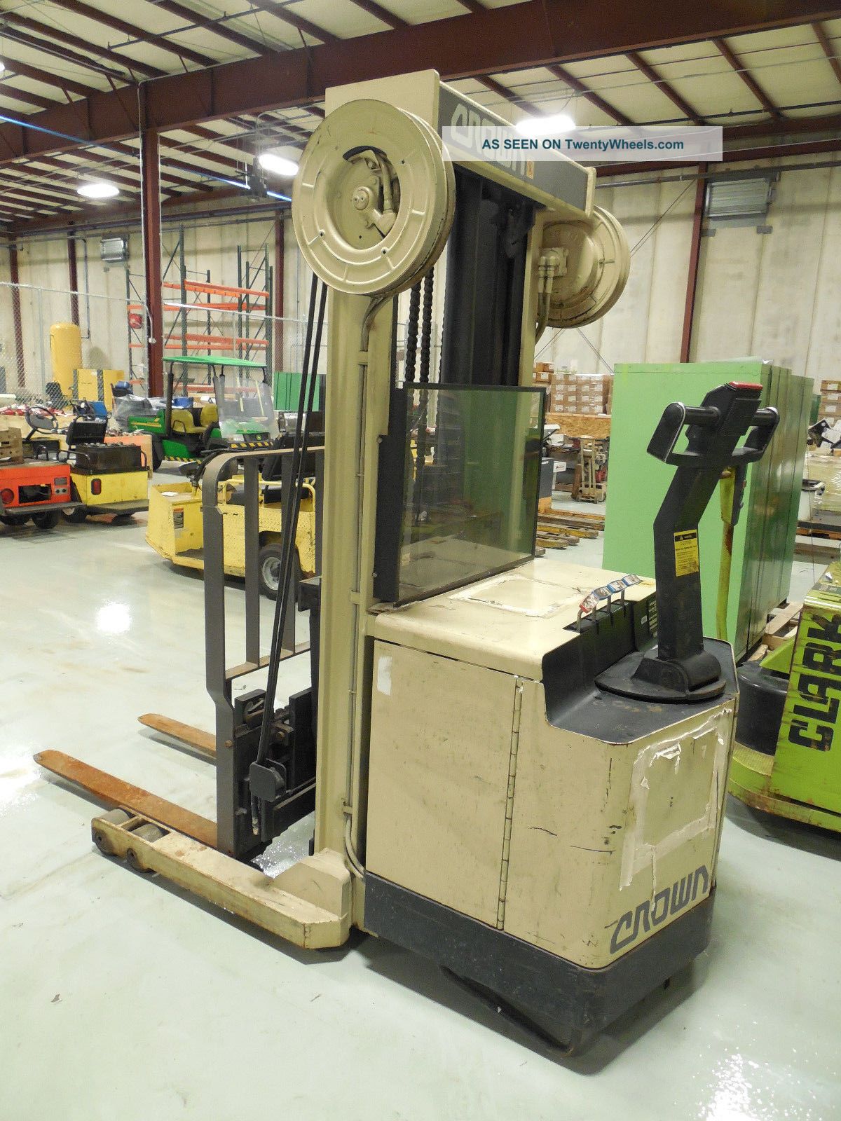 Crown 30wrtt - S Walk Behind Forklift Walkie Stacker Triple 188 