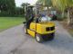 Yale Glpo60 6000lb Forklift Pneumatic Tires Automatic Propane Side Shift 1697 Hr Forklifts photo 9