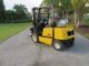 Yale Glpo60 6000lb Forklift Pneumatic Tires Automatic Propane Side Shift 1697 Hr Forklifts photo 11