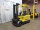 1999 Hyster S65xm 6500lb Smooth Cushion Forklift Lpg Lift Truck Hi Lo Forklifts photo 1