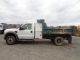 2008 Ford F550 Dump Truck 6.  4l Powerstroke Turbo Diesel Dump Trucks photo 3