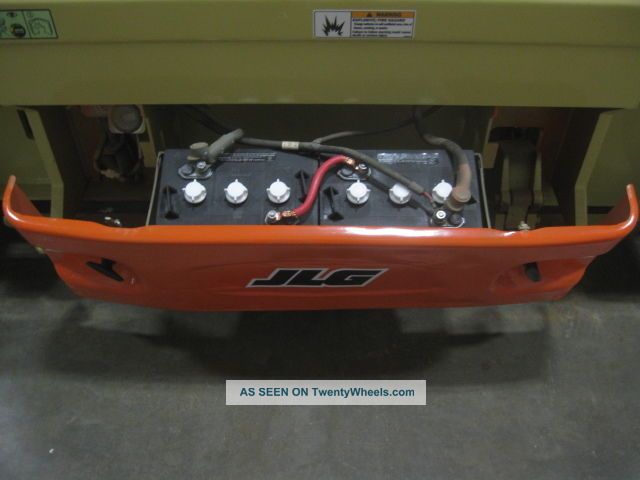 2010 Jlg 2630es Scissor Lift Batteries Charger Controller