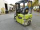 2000 Clark Three Wheel Electric Forklift 4000 Lbs Capacity Forklifts photo 1