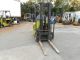 2000 Clark Three Wheel Electric Forklift 4000 Lbs Capacity Forklifts photo 2