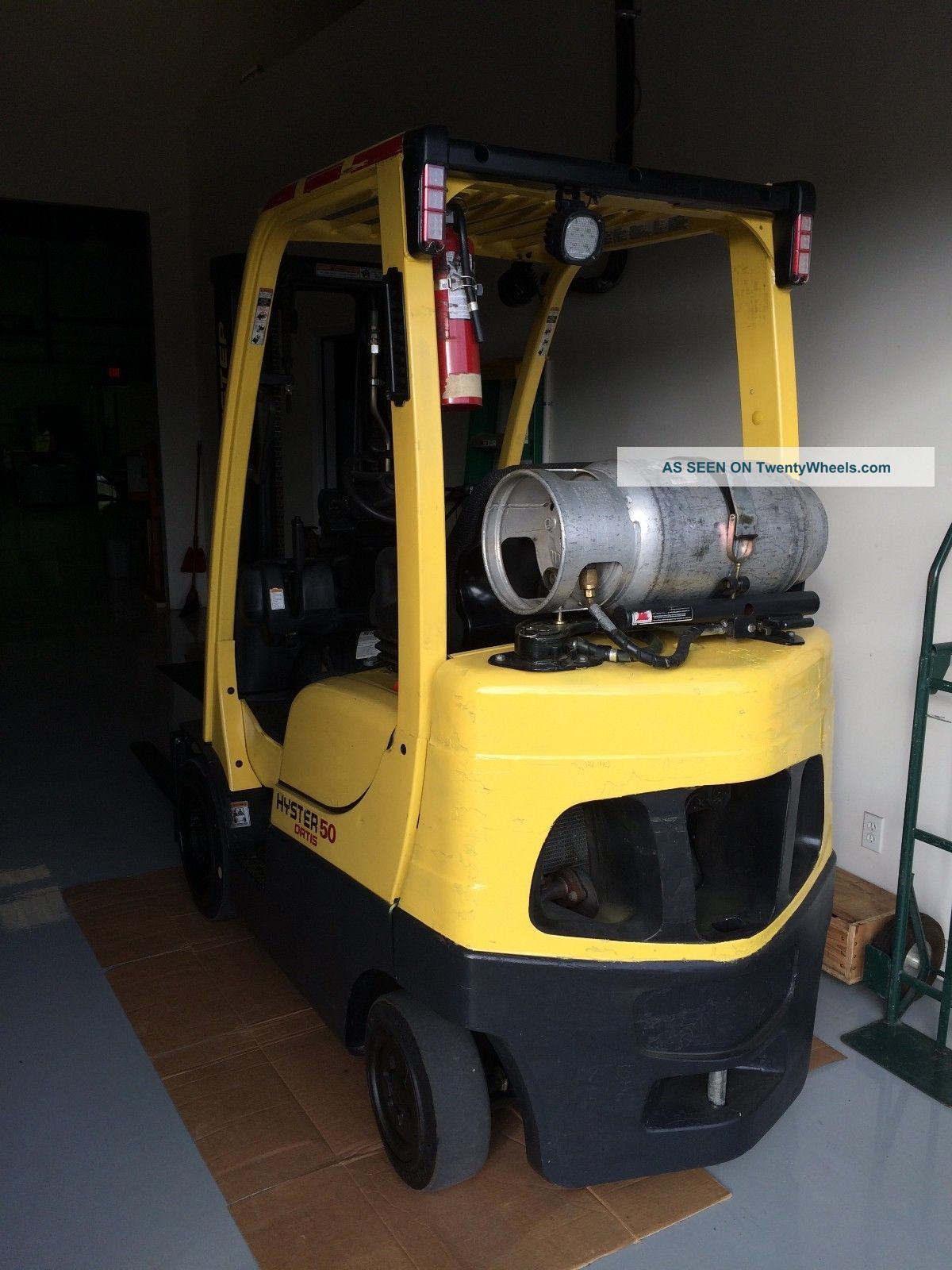 2011 Hyster S50ftc 5000lbs Lpg Propane Side Shift Forklifts photo