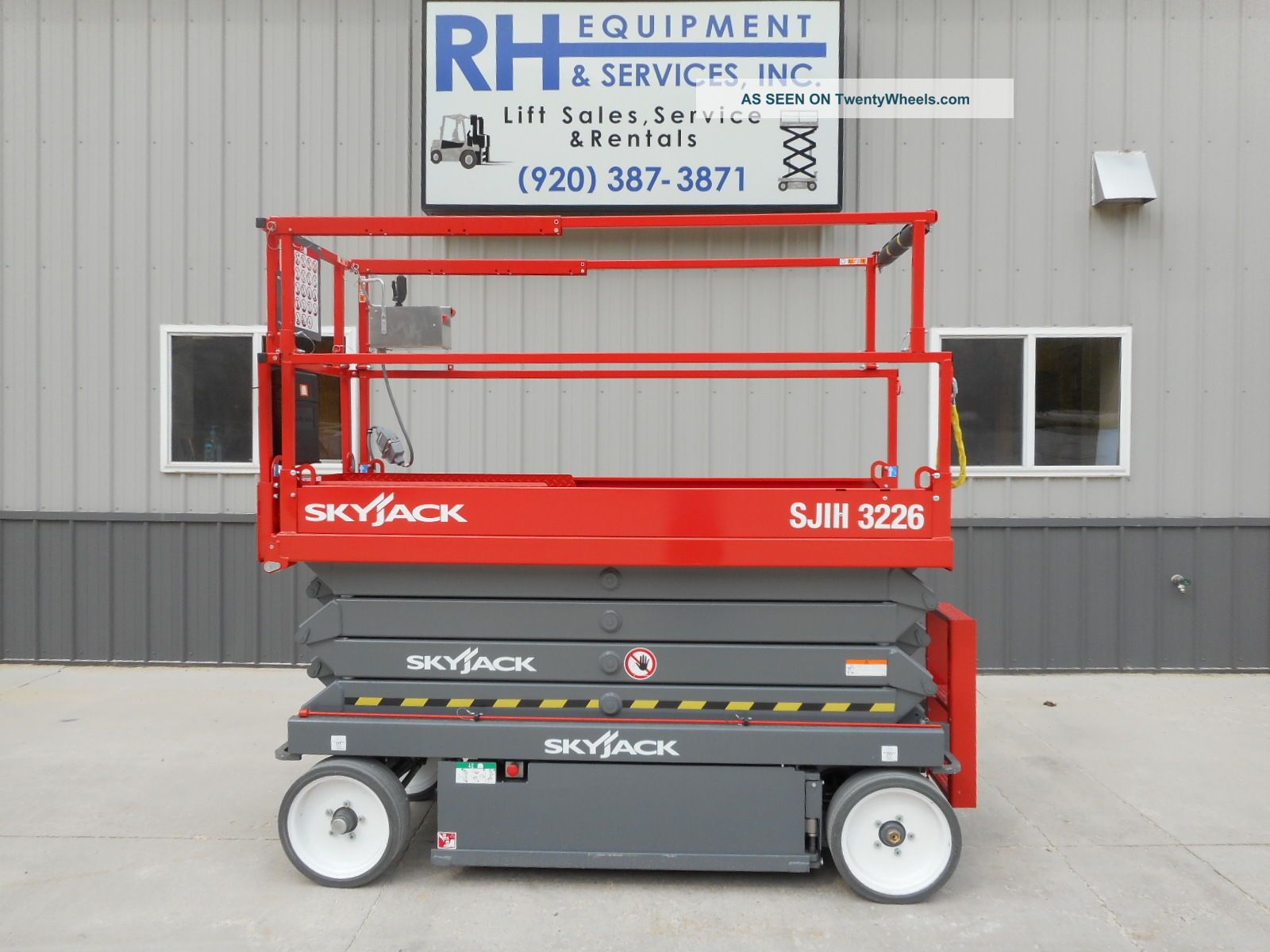 2015 Skyjack Sjiii3226 Scissor Lift Aerial Lift