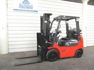 2006 ' Toyota,  7fgcu20 4,  000 Cushion Tire Forklift,  3 Stage,  S/s,  7fgcu25, photo