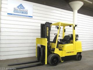2005 Hyster 10,  000 Lb Forklift,  Lp Gas,  Sideshift,  1,  391 Hours,  Yale Cat photo