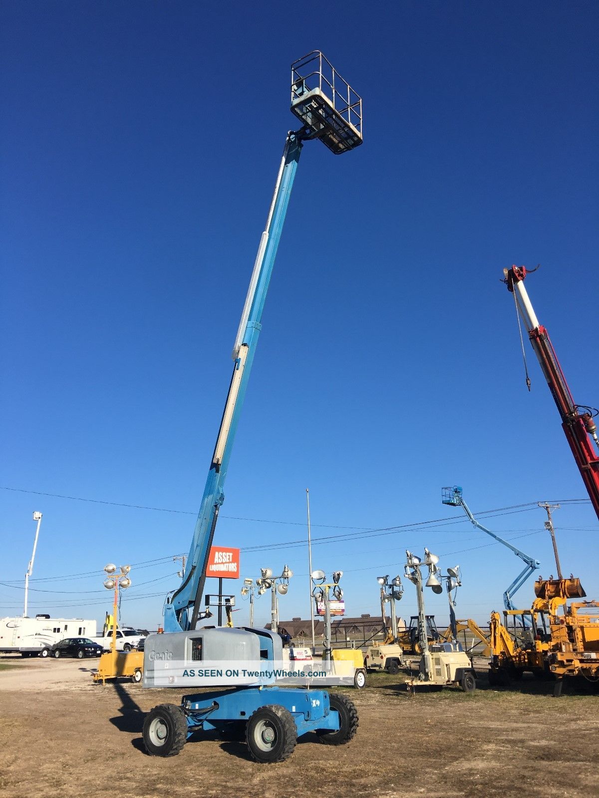 Genie Boom Lift S40 Diesel 4x4 Jlg Terex 4 Wheel Drive