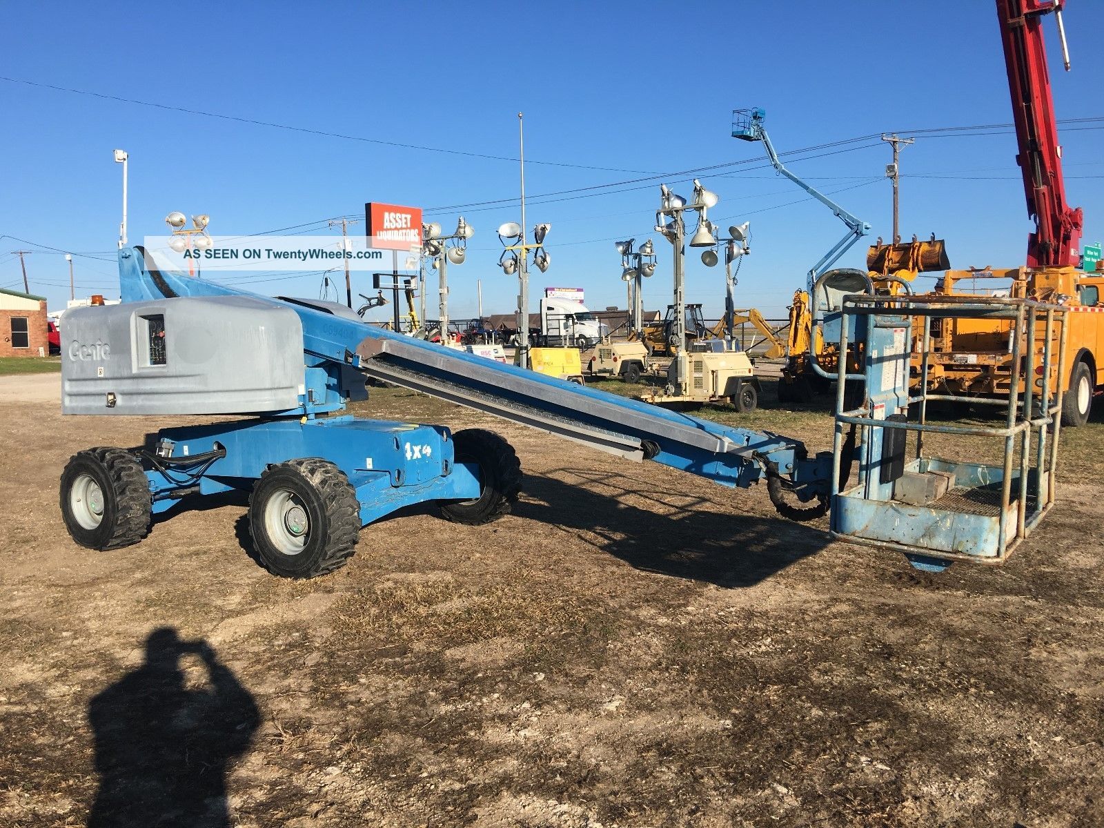 Genie Boom Lift S40 Diesel 4x4 Jlg Terex 4 Wheel Drive