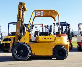 Hyster Pneumatic H50f 5000lb All Forklift Lift Truck photo