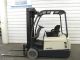 2007 ' Crown 4000 Lb.  Three Wheel Electric Forklift,  Three Stage,  S/s,  1930 Hours Forklifts photo 1