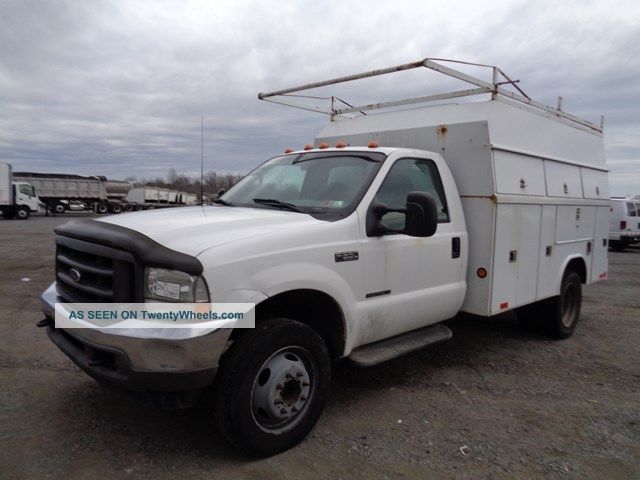 2002 Ford F550 Service Utility Truck 7.  3l Powerstroke Diesel Utility / Service Trucks photo