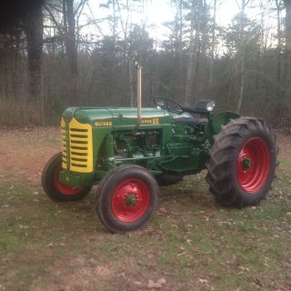 1957 Oliver 55 Tractor photo