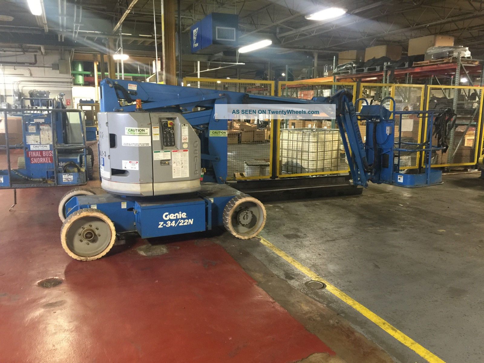 Genie Z - 34/22 N Lift Self - Propelled Articulating Boom 500 Lb Lift Capacity Scissor & Boom Lifts photo