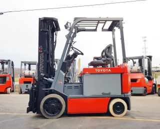 Toyota Electric 7fbcu30 5000lb Forklift Lift Truck photo